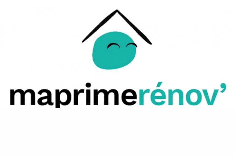 ma-prime-renov aide financiere Logo de la marque Maprimerenov