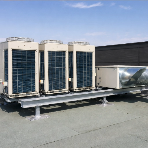 clim pro vrv drv gard Climatisation Professionnelle et Génie Climatique Unités de climatisation sur toit industriel